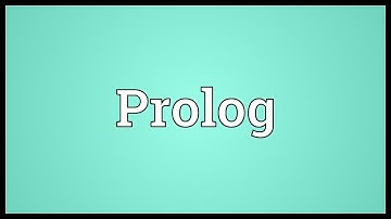 Prolog Meaning