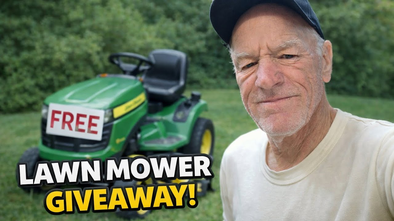 Free John Deere Riding Mower. One man’s trash, another man’s treasure.