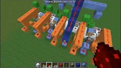 Minecraft :: Tutorial : Bidirectional Shift Register