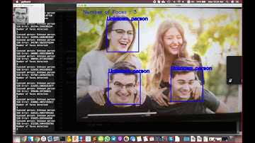 Multiple People Face Detection using PCA and Nearest Neighbour Classifier (SSD).
