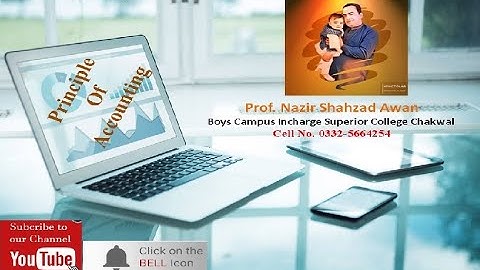 I.Com part-2 Principle of Accounting paper pattern/Syllabus by Prof. Nazir Shahzad