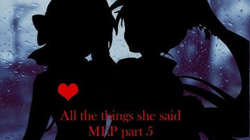 All the things she said MEP part 5 {Mion x Shinoa}