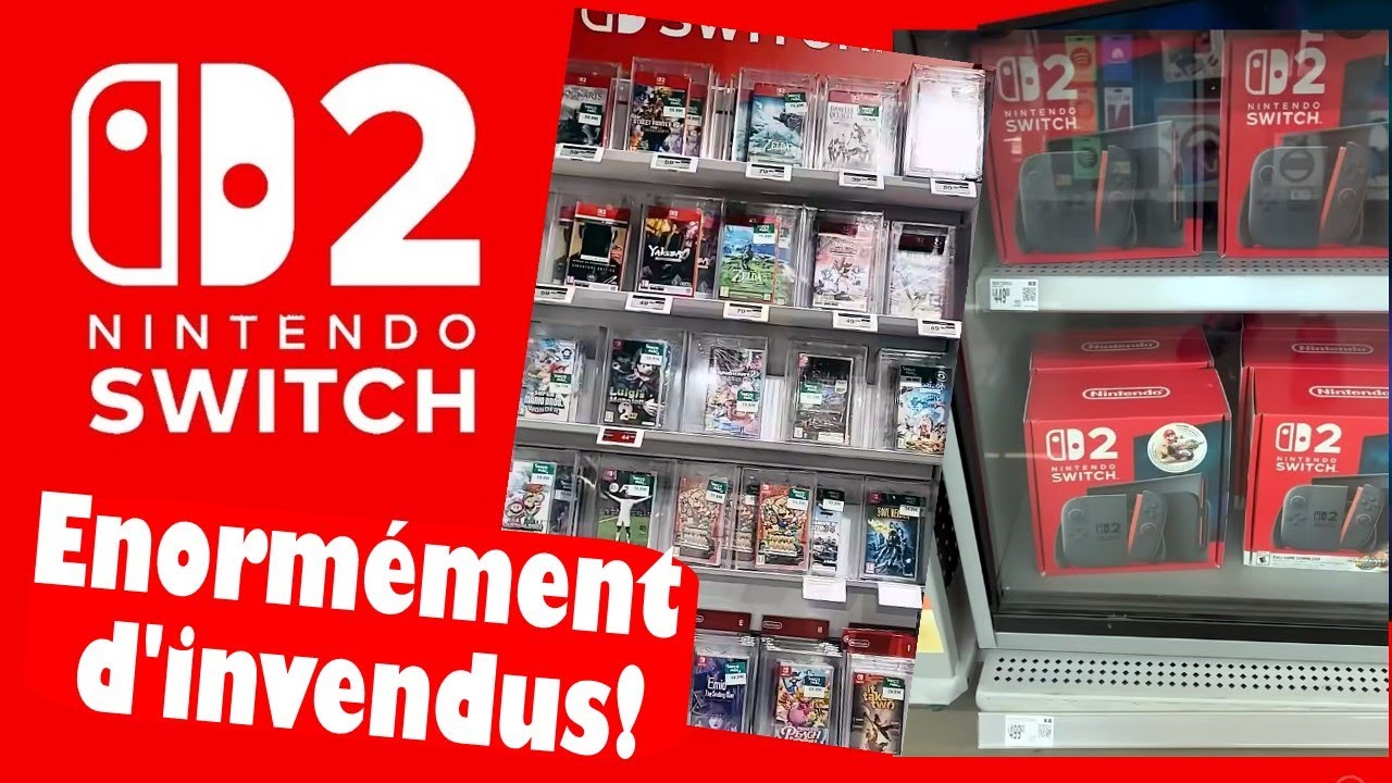 SWITCH 2 - Les distributeurs ont surestimé les ventes futures