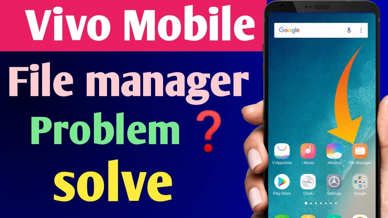 Vivo File Manager Problem Solve How To Fix Vivo Mobile File Manager