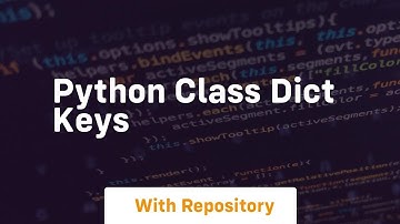 python class dict keys
