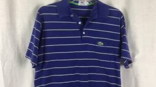 Izod Lacoste vintage polo shirt 1970's I found at an estate sale.