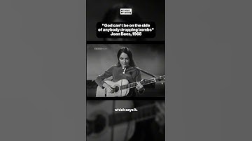 Thumbnail of JOAN BAEZ remix with my My Voice My Choice #nobombs #prayforpeace