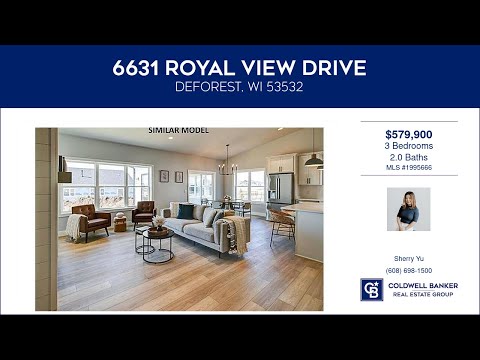 6631 Royal View Drive, DeForest, WI home video tour