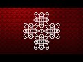 Kolam diy \\Easy rangoli designs \\Unique kambi kolam 🏵🏵🏵🏵🏵