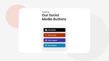 Social Media Buttons & Direction Aware Button Ripple Effects Using CSS3 & Vanilla Javascript