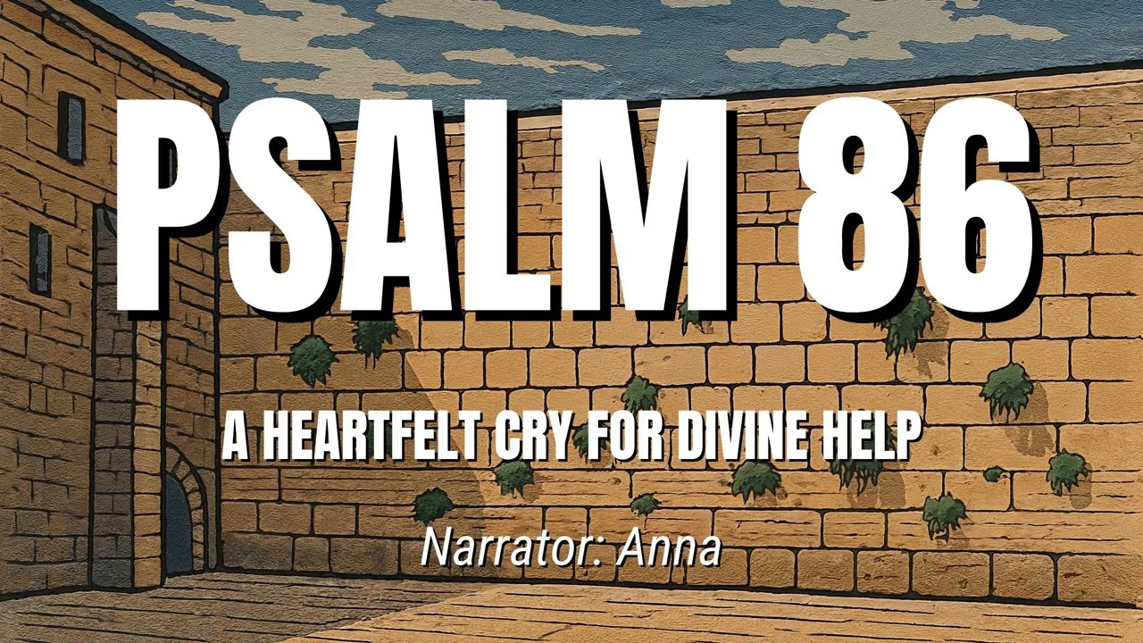 Psalm 86 | A Heartfelt Cry for Divine Help | Embrace God's Unfailing Love 🙏