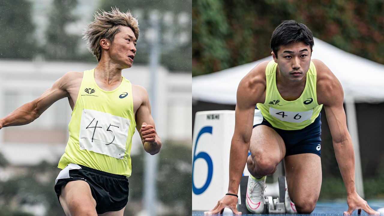 100m/400m Race] Top Athletes Compete! Will Watching These Men at