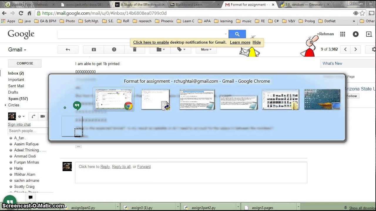 Python printing in a line with space in between - YouTube