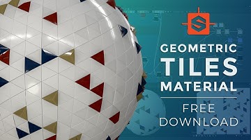 Free Geometric Tiles Material | Substance Designer