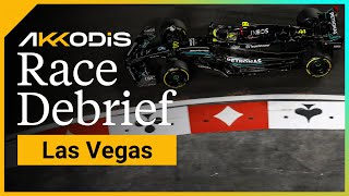 Battle for P2 Going Down to the Wire | 2023 Las Vegas GP Akkodis F1 Race Debrief