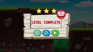 Red Hero 3: Roll and Jump save Lover (roll and jump) // Level #5 screenshot 3