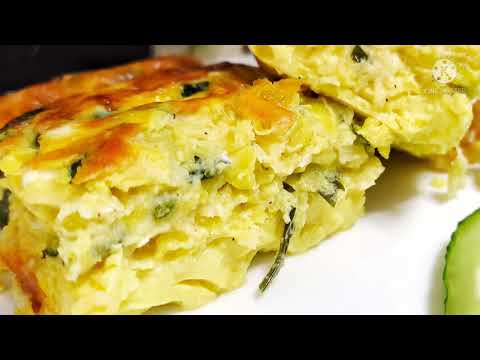 Беру один кабачок и готовлю вкуснейшую запеканку в духовке .. ЛЕГКО ГОТОВИТЬ