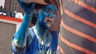 Holi Bhabhi Sath Banker Wali Holi Green Putai