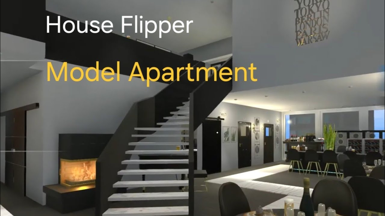 House Flipper Luxury DLC Model Apartment YouTube