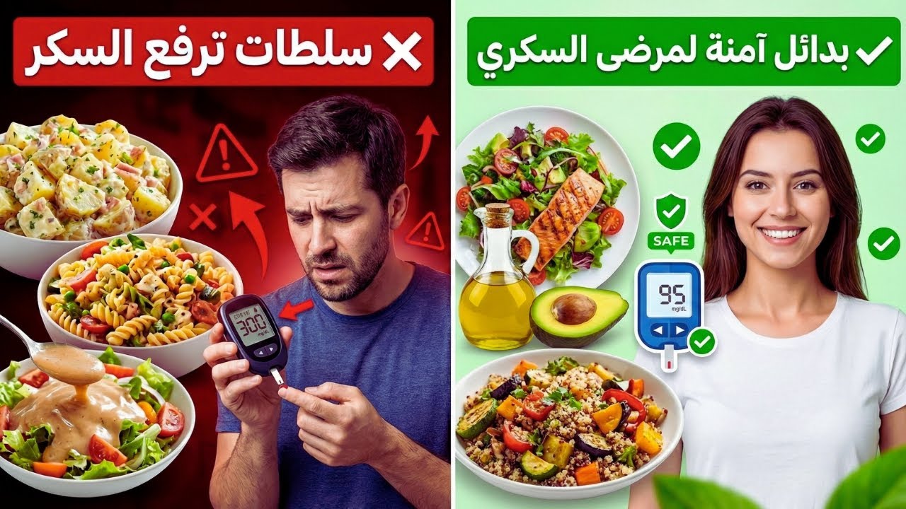 احذر! 5 سلطات تظن أنها صحية لكنها 