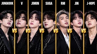 BTS Solo Power 2026: Jungkook vs V vs Jimin vs Suga vs RM vs Jin vs J-Hope | Biggest Solo Career