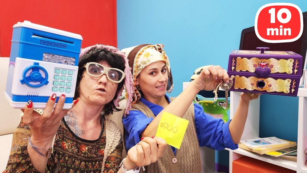 Reyhan Abla anahtarı saklıyor ve omleti yapıyor! Eğlenceli videolar.