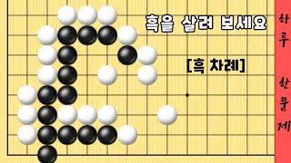 [하루한문제#3] 흑을 살려 보세요 screenshot 2