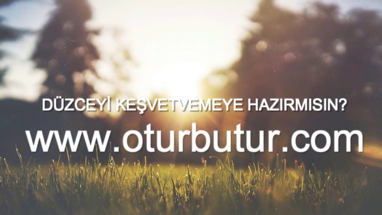 Oturbutur Düzce Tanıtım Videosu - #akcakoca #cumayeri #düzce #gumusova #gölyaka #yığılca #oturbutur