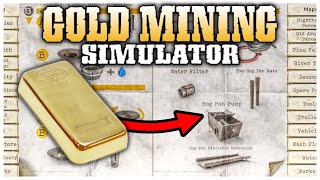 Smelting Gold For The Tier 1 Upgrades | Gold Mining Simulator Ep. 2