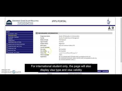 iPPS - MODULE 4 (Academic Info)