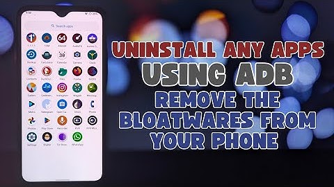 How to Uninstall Android Apps Using ADB Command