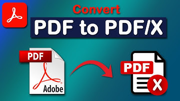 How to convert a PDF file to PDF/X Format with Adobe Acrobat Pro DC