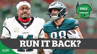 Eagles re-signing Dallas Goedert shows they should RUN IT BACK with A.J. Brown | PHLY Eagles Podcast