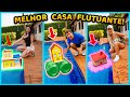 QUEM FAZ A MELHOR CASA FLUTUANTE NA PISCINA GANHA 5000 R$!! [ REZENDE EVIL ]