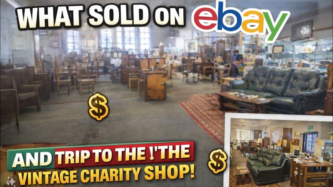 What Sold on eBay & Vintage Charity Shop Sourcing In Wales 