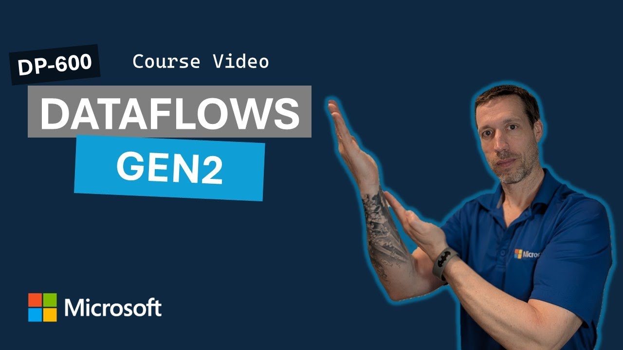 Ingest Data with Dataflows Gen2 in Microsoft Fabric DP-600 - YouTube