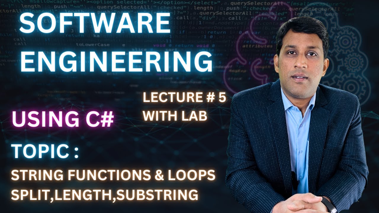 Programing Concept | Professional Training | string functions | Qasim ...