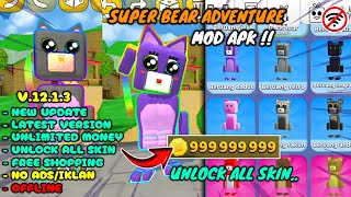 Super Bear Adventure MOD Apk v12.1.3 New Update - Unlimited Money, Unlock all skin || Review‼️ screenshot 3