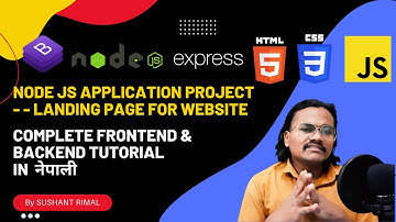 Node.Js Project Setup using NPM, Express, Bootstrap 5, HTML, CSS, JavaScript, & EJS for Beginners