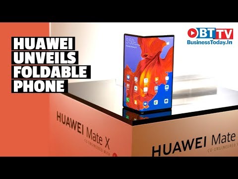 Huawei launches Mate X, the 5G phone with a foldable screen | Business Today