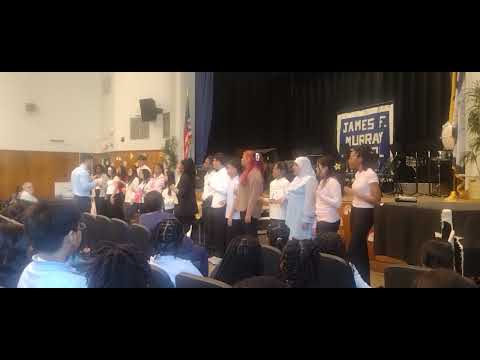 Concert at James F. Murray School, Jersey City, New Jersey, United States of America.