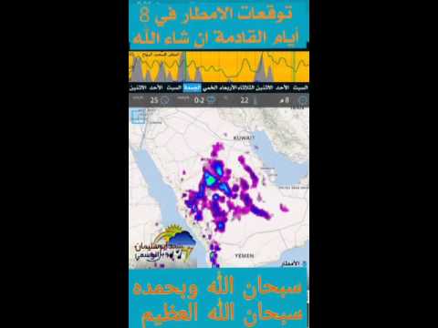 بمشئه الله امطار خلال الايام القادمه