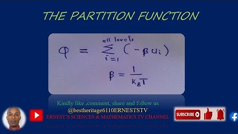 The Partition Function: Counting Thermally Accessible Energy Levels