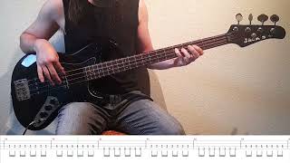 Blind And Frozen - Beast In Black (bass cover &amp; tab)