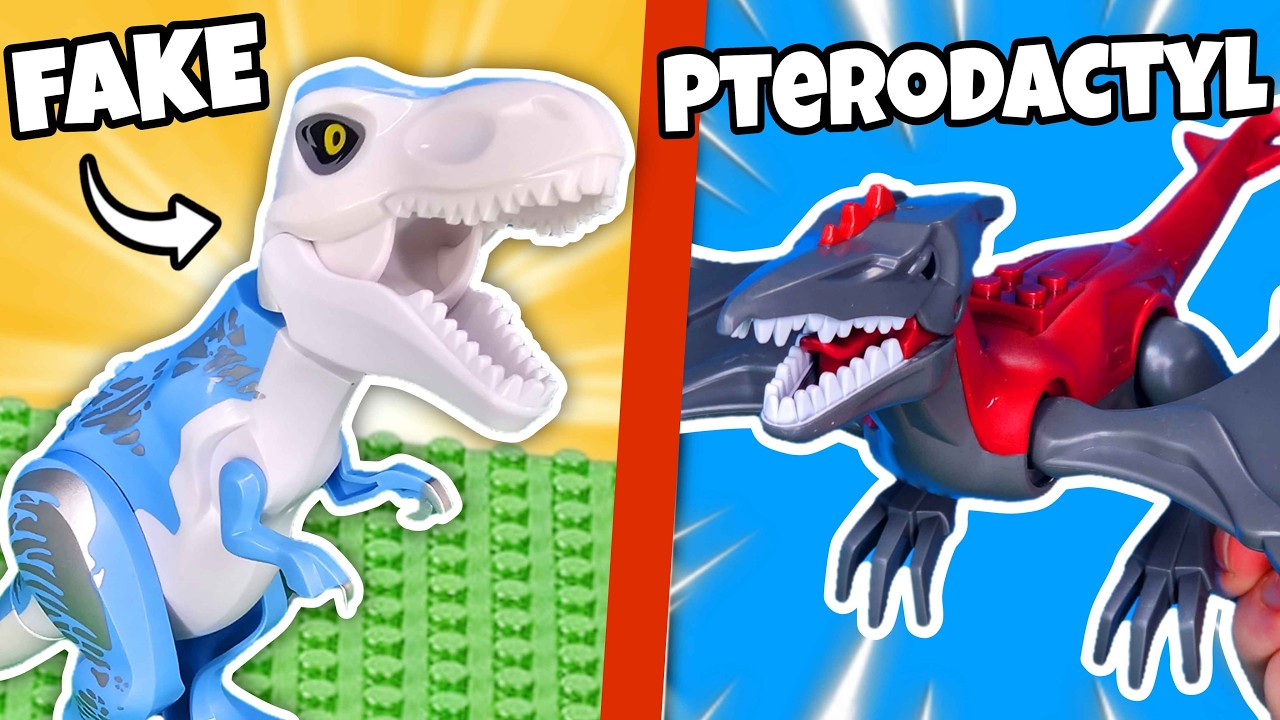 Unboxing EVERY FAKE LEGO Dinosaur...