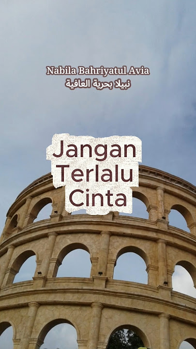 Jangan Terlalu Cinta | Don't Be Too Attached