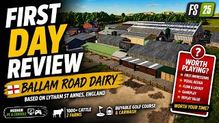 Is Ballam Road Dairy Worth Playing? | First Day Review (FS25) screenshot 1