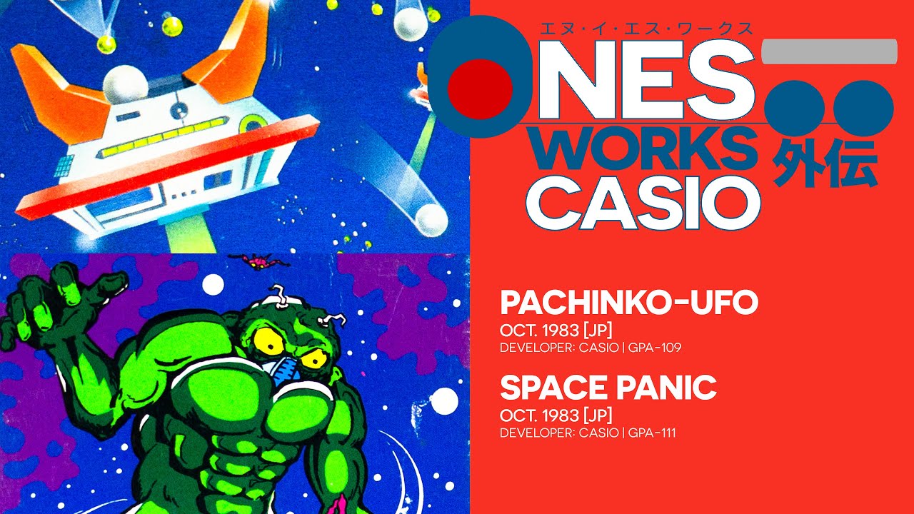 Still first in space: Pachinko-UFO & Space Panic | NES Works