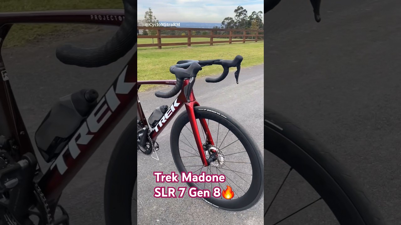 Trek Madone SLR 7 Gen 8 🔥 Carbon Red Smoke | Shimano Ultegra Di2 | Dream Roadbike 