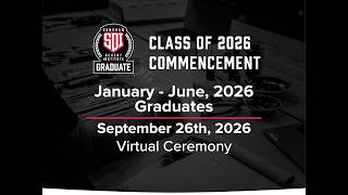 Graduation Fall 2026 Commencement